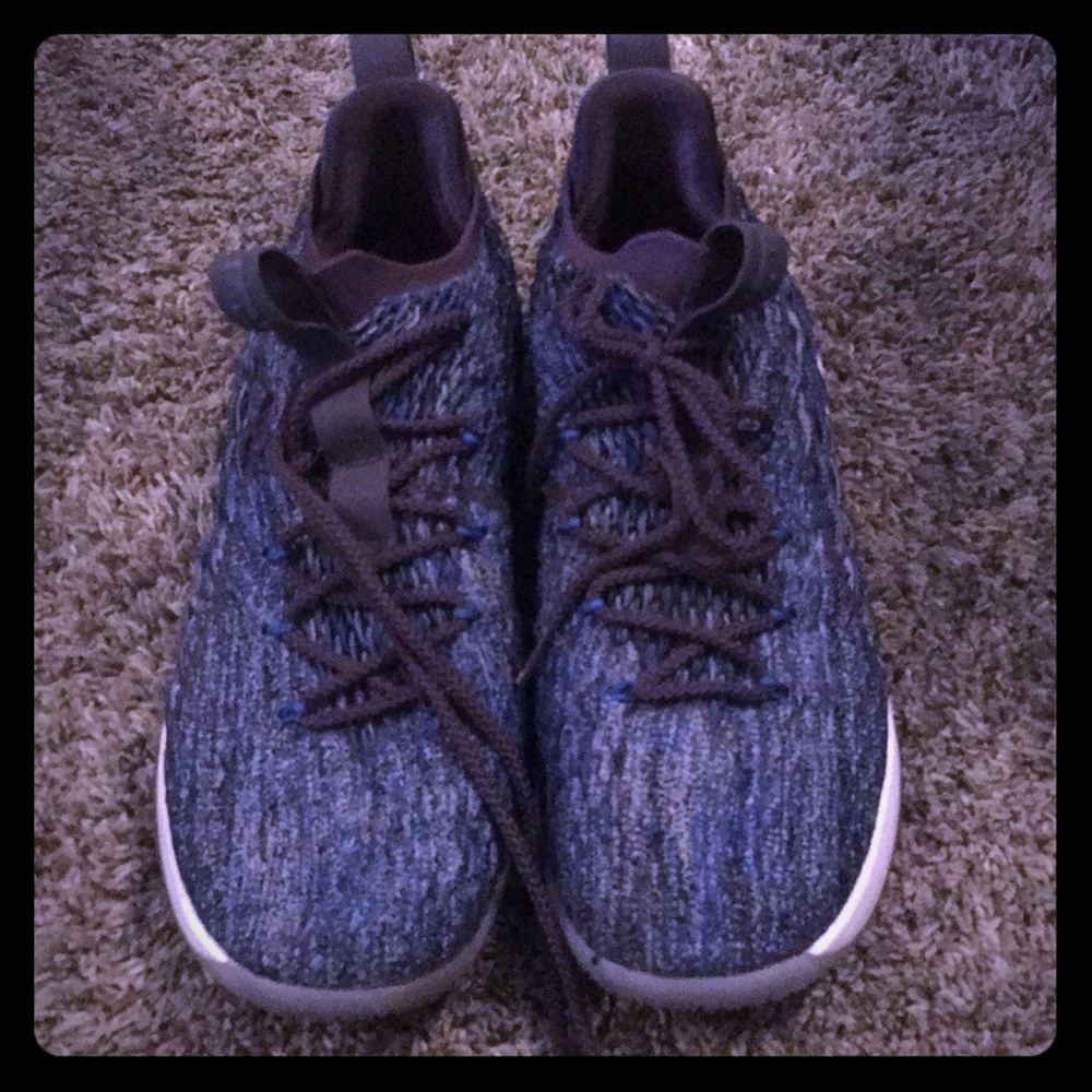 LeBron 15s low blue size 13